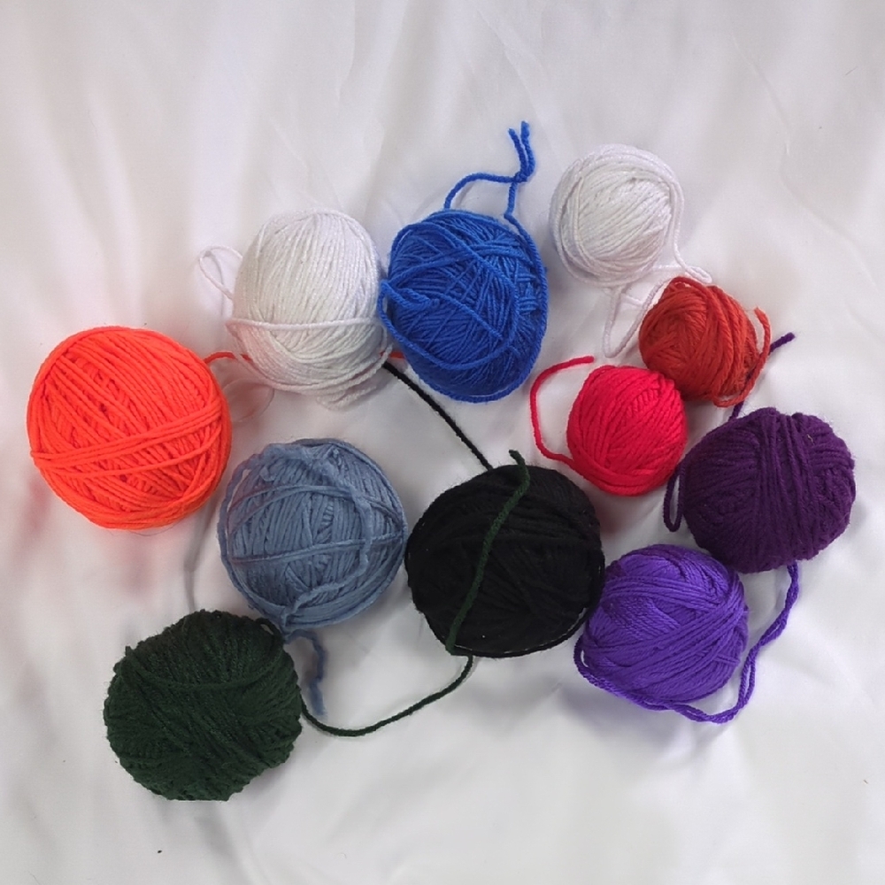 Colorful Yarn Set for Crafting